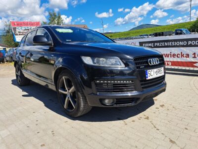 Audi Q7 3 x S-Line 3.0 tdi 4x4 Piękne Mega Zadbane 7 Osobowe 2008 Cena 47.900 zł