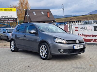 Volkswagen Golf VI 1.6 Mpi Wersja Match Navi Klima Zarejestrowany 2010 Cena 21.900 zł