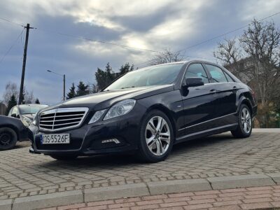 Mercedes E350 3.0 Cdi Avantgarde Pełna Opcja Salon Polska 2010 Cena 39.900 zł